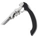 A Franmara EasyPro Waiter's Corkscrew with a black and silver handle.
