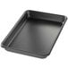 A black Chicago Metallic BAKALON rectangular baking tray.