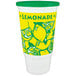 A 32 oz. Lemonade cup with a green lid.