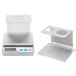 A Cardinal Detecto PS4 electronic portion scale with removable trays.
