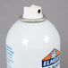 An 11 oz. white spray can of Elmer's Clear Spray Adhesive with a blue and orange logo.