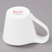 A white Bon Chef bone china cup with a handle.