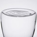 A GET Silhouette glass decanter with a spiral design on the glass.