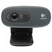 A close-up of a Logitech C270 HD webcam.