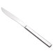 A Walco stainless steel steak knife with a silver handle.
