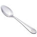 A Walco stainless steel teaspoon with an Art Deco design.