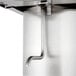 A Bloomfield 3 and 5 gallon iced tea brewer's water dispenser with a faucet and stainless steel sink hook.