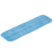 A blue microfiber pad by Carlisle.