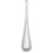 A Walco stainless steel serving spoon with beaded trim on the handle.