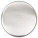 An American Metalcraft aluminum round pizza pan with a silver border on a white background.