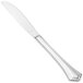 A silver Walco Sentry stainless steel table knife with a solid handle.