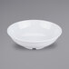 A white GET Diamond White bowl on a gray background.