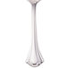 A Walco stainless steel teaspoon with a long stem and extra heavy weight.