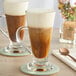 A brown box of Acopa Select glass Irish coffee mugs on a white background.