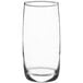An Acopa 12 oz. beverage glass filled with a clear liquid.