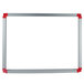A Matfer Bourgeat mousse set with 3 white frames and red borders.