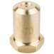 A gold brass #70 Hood Orifice cylinder with 3/8-27UNS thread.