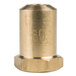 A gold metal cylinder with a brass hexagon nut and the number 60 on it.