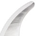 A Robot Coupe fine serrated edge blade with a silver handle.