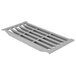 A grey plastic grate for Camshelving® Basics Plus Series on a white background.