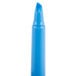 A blue Bic Brite Liner highlighter with a white tip.