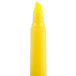 A yellow Bic Brite Liner pen with a yellow cap on a white background.
