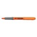 Bic Brite Liner Grip highlighter with an orange tip and black handle.