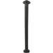 A black metal pole with a handle on it.