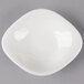 A white Villeroy & Boch porcelain flat bowl.