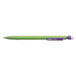A pack of Bic Xtra-Strong mechanical pencils with green and purple barrels.