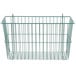 A Metro SmartWall G3 metal wire basket with a handle on a white background.