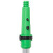 A green and black Unger telescopic pole with a black handle.