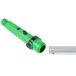 A green and black Unger OptiLoc telescopic pole with a green ErgoTec locking cone.