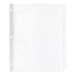 A white file folder with Avery Print-On white dividers in it.