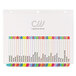 A file folder with Avery Monthly Multi-Color Table of Contents Dividers with colorful tabs.