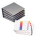 A stack of Avery Ready Index Table of Contents dividers with colorful paper.