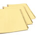 A line of Avery buff paper dividers with A-Z tabs.