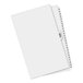A white file folder tab with the number 26-50 printed in black.