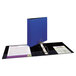 A blue Avery Durable Non-View Binder with 2" Slant Rings.