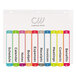 Avery 10-tab customizable table of contents dividers with multi-colored tabs.