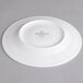 A Villeroy & Boch white porcelain saucer with a white rim.
