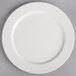 A Villeroy & Boch white porcelain plate with a pattern on it.