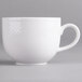 A white Villeroy & Boch porcelain cup with a handle.