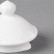 The white porcelain lid for a Villeroy & Boch La Scala teapot.