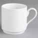 A Villeroy & Boch white porcelain mug with a handle.