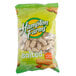 A bag of Hampton Farms roasted salted in-shell peanuts.