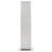An American Metalcraft stainless steel rectangular bud vase with a satin finish on a white background.