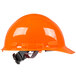 A Cordova orange hard hat.