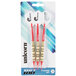 A package of three Unicorn White Soft Tip Darts with red tips.