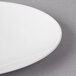 A Villeroy & Boch white porcelain oval platter with a white rim.